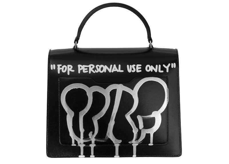 Order TAS OFF-WHITE "CASH INSIDE" 2.8 JITNEY (GAMBAR BELAKANG) HITAM