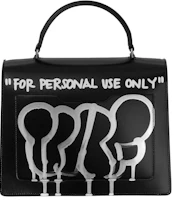 Order OFF-WHITE "CASH INSIDE" 2.8 Jitney Bag (Back Drawing) Black