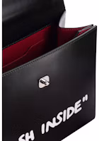 Lookbook OFF-WHITE "CASH INSIDE" 2.8 Jitney Bag (Back Drawing) Black