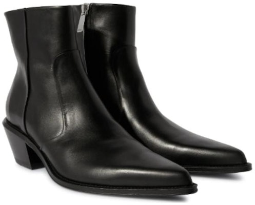 Off-White 'Cobra Texan Black Leather Boots' OMID018F23LEA0011010 Lookbook Off-White 'Cobra Texan Black Leather Boots' OMID018F23LEA0011010