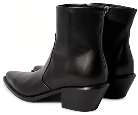 Off-White 'Cobra Texan Black Leather Boots' OMID018F23LEA0011010 Shop Off-White 'Cobra Texan Black Leather Boots' OMID018F23LEA0011010