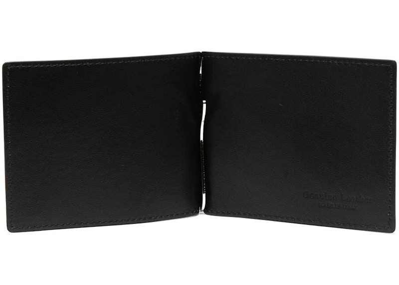 OFF-WHITE "FOR MONEY" Bill Clip Wallet Black 圖 3