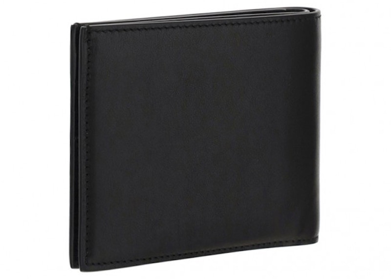 Order OFF-WHITE "FOR MONEY" Dompet Lipat Hitam 8 Slot Kad