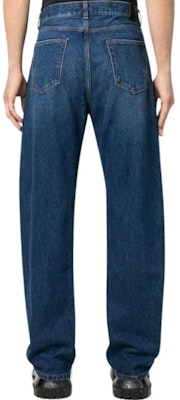 OFF-WHITE 高腰宽松直筒牛仔裤 蓝色 OMYA177F23DEN0024400 Purchase OFF-WHITE 高腰宽松直筒牛仔裤 蓝色 OMYA177F23DEN0024400