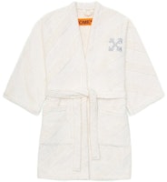 Off-White "Home" Bathrobe White/Ice Grey Off-White "Home" Bathrobe White/Ice Grey