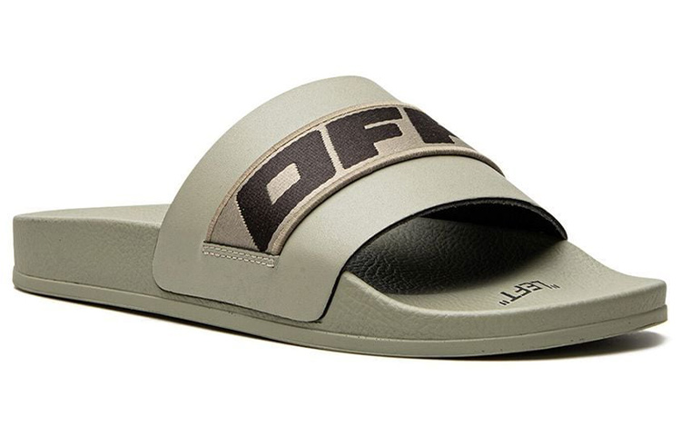 Off-White 'Khaki Industrial Belt Slides' 圖 2