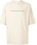 Buy OFF-WHITE Logo Print Crewneck T-Shirt Light Brown. OMAA119S22JER0021710