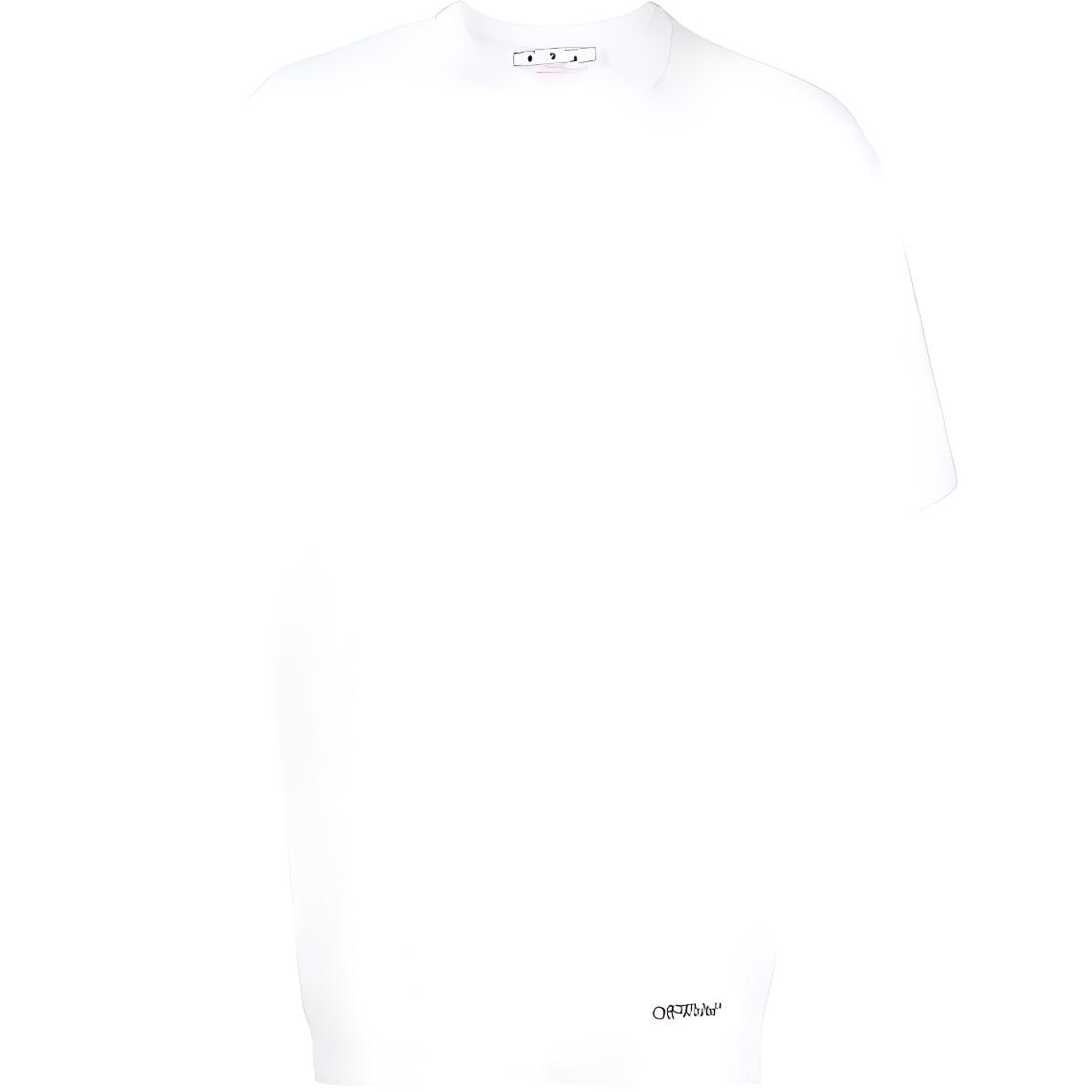 Order OFF-WHITE  Short Sleeve T-Shirt with Logo Print. OMAA038S23JER0070110