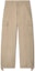 Buy OFF-WHITE Celana Kargo Katun Longgar Resleting Panjang Warna Solid OMCF037F23FAB0046161