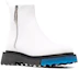 Order Off-White 'Boot Hak Tebal Kulit Putih' OMID004F21LEA0010145