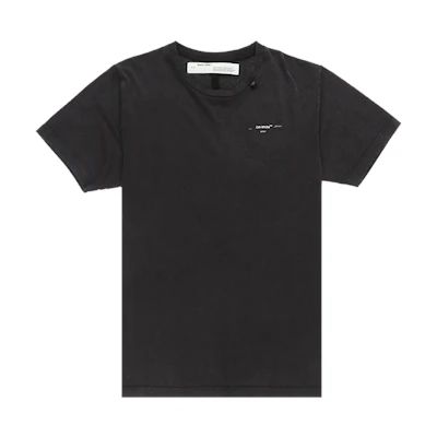 Off-White Abstract Arrows Embroidered T-Shirt Black/White