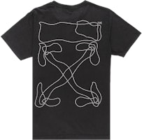 黑白抽象箭頭刺繡T恤 Order 黑白抽象箭頭刺繡T恤