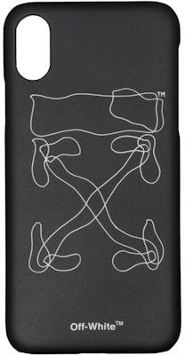 Off-White Abstract Arrows iPhone X Case Black/White Buy Off-White Abstract Arrows iPhone X Case Black/White