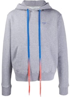 Off-White Acrylic Arrows Hoodie Grey/Blue Off-White Acrylic Arrows Hoodie Grey/Blue