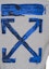 Order Off-White Acrylic Arrows Hoodie Grey/Blue