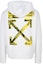 Order Off-White Acrylic Arrows Hoodie White/Yellow