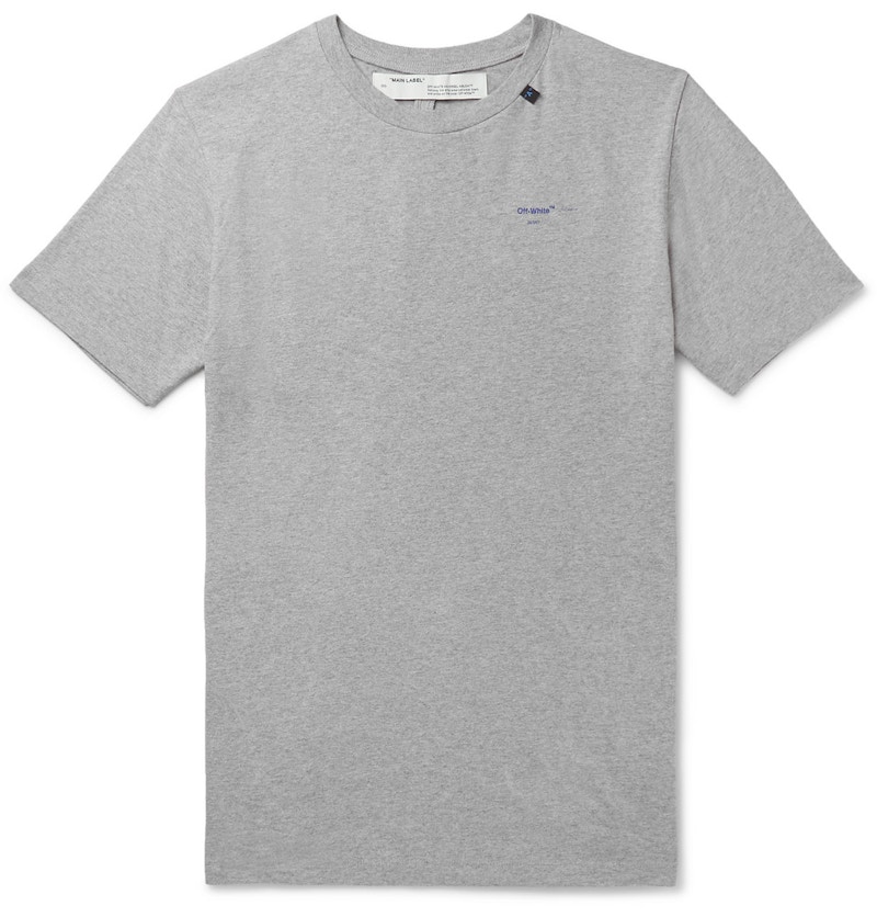 Off-White Acrylic Arrows S/S Tee Grey/Blue