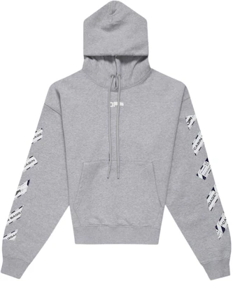 灰色混色/多色 Off-White 機場膠帶箭頭對角 oversize 連帽衫 Buy 灰色混色/多色 Off-White 機場膠帶箭頭對角 oversize 連帽衫