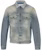 Off-White Airport Tape Denim Jacket Vintage Wash Multicolor