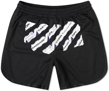 Seluar Pendek Off-White Airport Tape Mesh Hitam/Multicolor OMCI005S201010031088 Buy Seluar Pendek Off-White Airport Tape Mesh Hitam/Multicolor OMCI005S201010031088