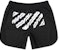 Off-White Airport Tape Mesh Shorts Black/Multicolor