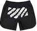 Buy Off-White Airport Tape Mesh Shorts Black/Multicolor