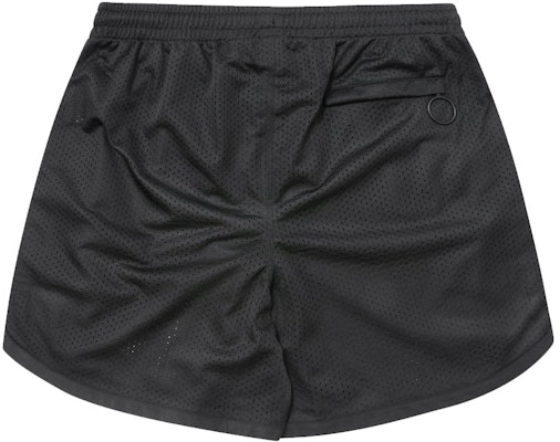 Off-White Airport Tape Mesh Shorts Black/Multicolor Order Off-White Airport Tape Mesh Shorts Black/Multicolor