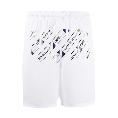 Off-White Airport Tape Mesh Shorts White/Multicolor