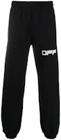 Off-White Airport Tape Short Sweatpants Black/Beige Off-White Airport Tape Short Sweatpants Black/Beige