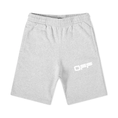 Off-White Airport Tape Sweatshort Grey/Multicolor