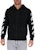 Off-White Airport Tape Zip Up Hoodie Black