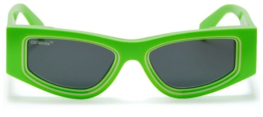 OFF-WHITE Andy Square Sunglasses Green/Grey (OERI047F22PLA0015907) Buy OFF-WHITE Andy Square Sunglasses Green/Grey (OERI047F22PLA0015907)