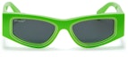 Buy OFF-WHITE Andy Square Sunglasses Green/Grey (OERI047F22PLA0015907)