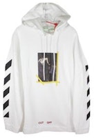Off-White Annunciation Hoodie White Off-White Annunciation Hoodie White
