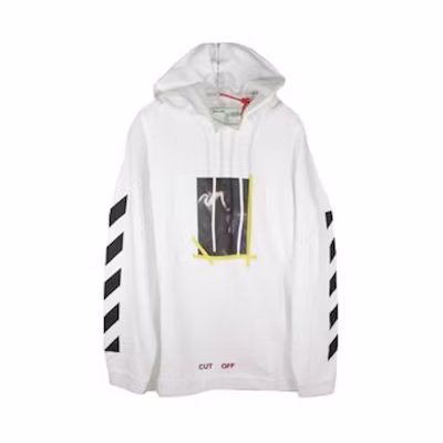 OFF-WHITE Annunciation Hoodie White
