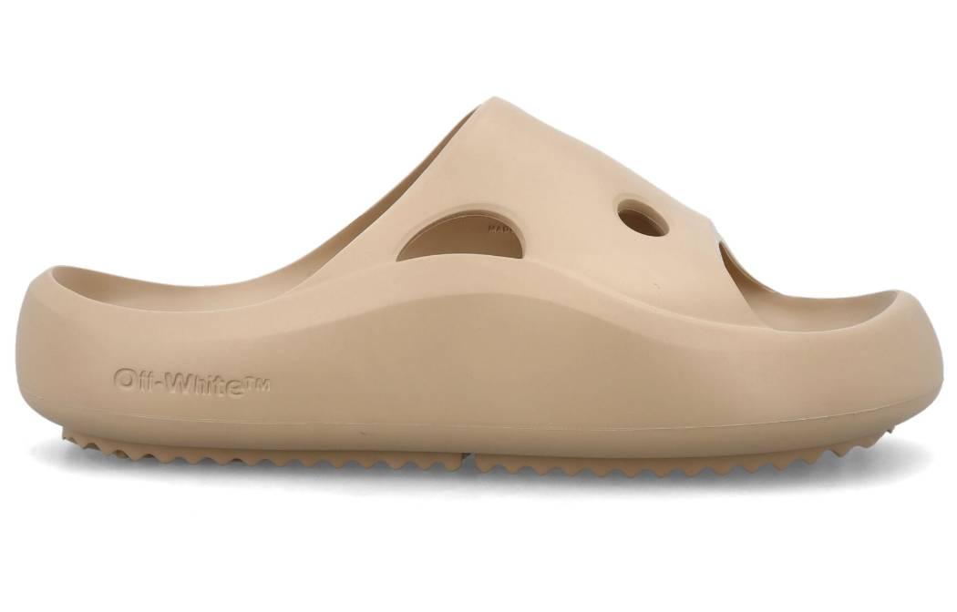 Off-White AO Nike Slipper 'Light Brown' 圖 4