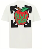Off-White Apple Arrow Print T-shirt White Off-White Apple Arrow Print T-shirt White