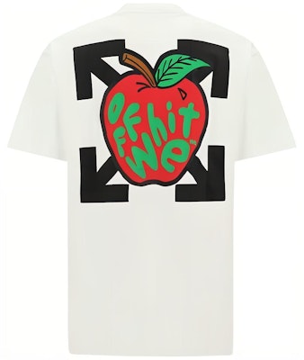 Camiseta Blanca Off-White Apple Arrow Print. OMAA038S21JER0150125 Buy Camiseta Blanca Off-White Apple Arrow Print. OMAA038S21JER0150125