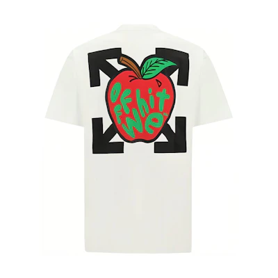 OFF-WHITE Apple Arrow Print T-shirt White