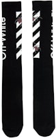 Off-White Arachno Mid Socks Black/White Off-White Arachno Mid Socks Black/White