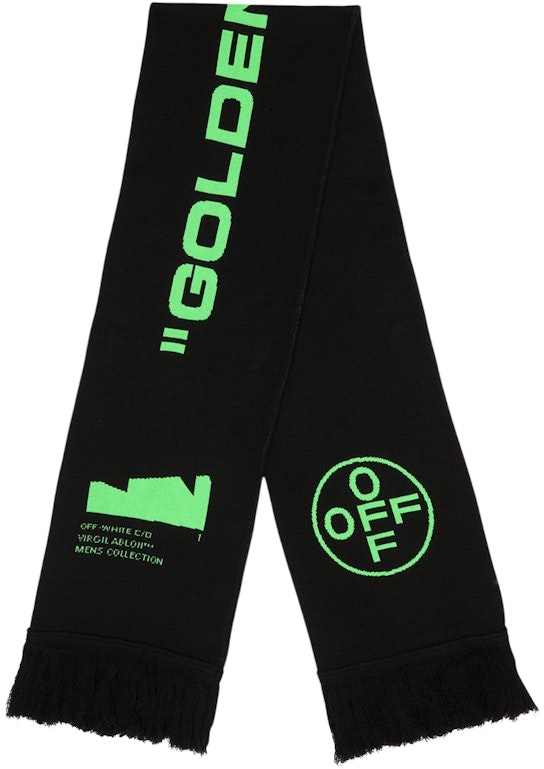 off-white-arch-shapes-scarf-black-green