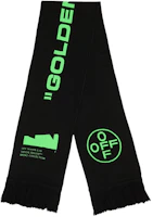 Off-White Arch Shapes Scarf Black/Green Off-White Arch Shapes Scarf Black/Green