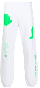 Pantalones Deportivos Off-White Arch Shapes Blanco/Verde Brillante OMCH020R20E300060145 Buy Pantalones Deportivos Off-White Arch Shapes Blanco/Verde Brillante OMCH020R20E300060145
