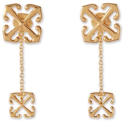 Pendientes Dorados Off-White con Motivo de Flecha Buy Pendientes Dorados Off-White con Motivo de Flecha