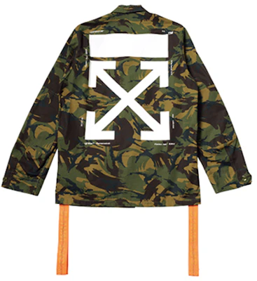 오프화이트 애로우 배지 테이프 재킷 남성 그린 카모 OMEL001S187340129901 Buy 오프화이트 애로우 배지 테이프 재킷 남성 그린 카모 OMEL001S187340129901