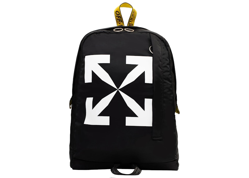 OFF-WHITE Arrow East Backpack Black White