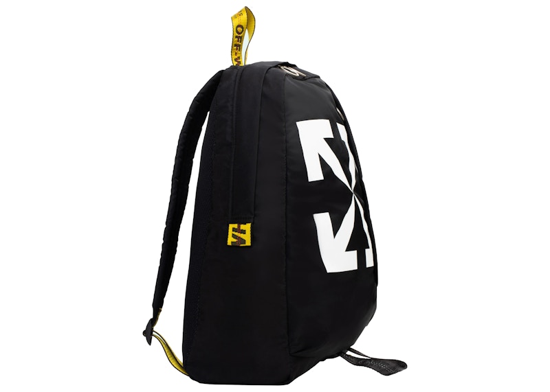 OFF-WHITE Arrow East Backpack Black White 圖 2