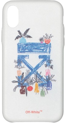 Off-White Arrow iPhone X Case White/Blue Buy Off-White Arrow iPhone X Case White/Blue