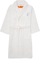 Off-White Arrow Leaves Bathrobe White Off-White Arrow Leaves Bathrobe White
