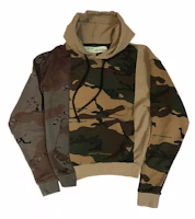 Off-White Arrow Logo Hoodie Multi Camo Off-White Arrow Logo Hoodie Multi Camo